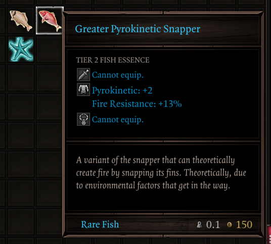 A fish essence.